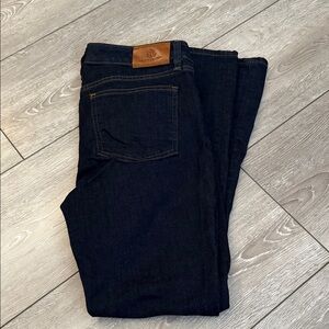 Women’s Ralph Lauren Dark Blue Denim Jeans size 6 boot cut mid rise